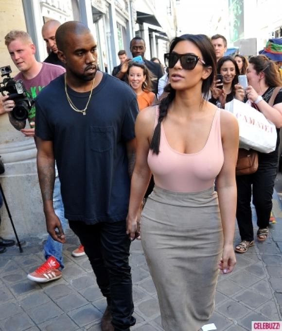 Kim Kardashian sale a las calles de Paris sin brasier (FOTOS) - Diario