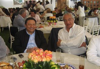 El secretario de Gobernación, Mario Montero y Guillermo Pacheco Pulido Cambio/ Foto/ Especial