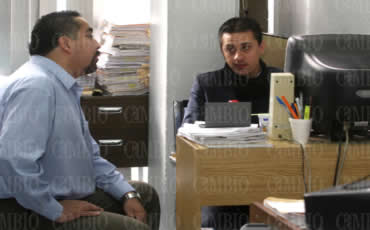 El dirigente estatal panista Cambio/ Foto/ Tere Murillo