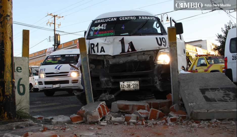 Choque entre rutas deja varios lesionados (FOTOS) Diario Cambio
