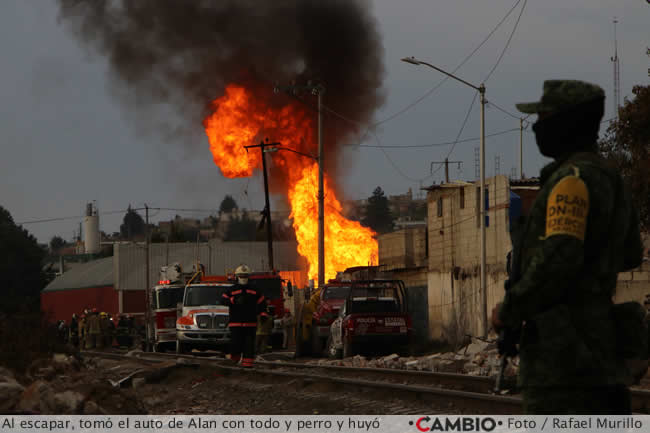 detenidos explosion xochimehuacan