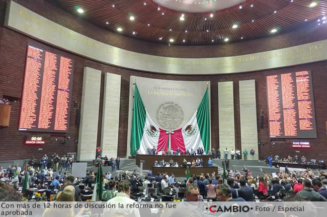 discusion reforma electrica no aprobada duracion