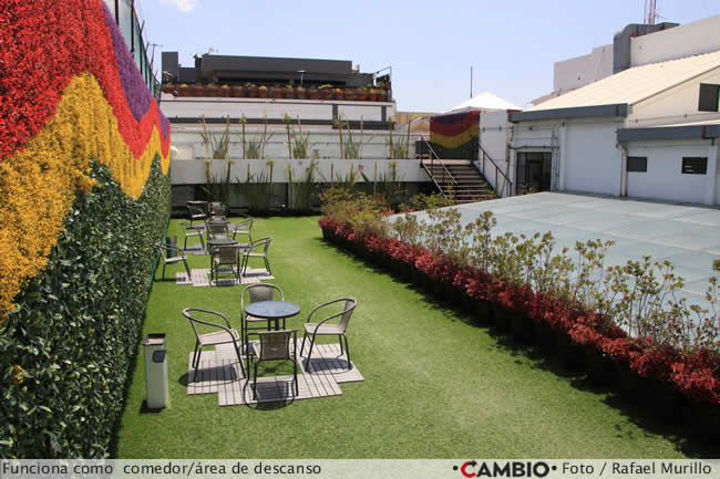 roof garden lx legislatura puebla comerdor area descanso