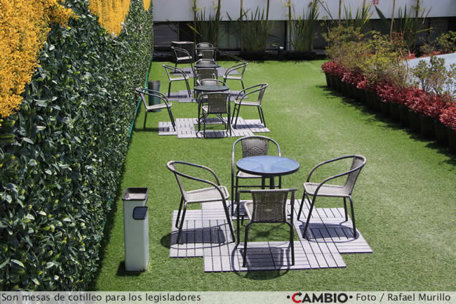roof garden lx legislatura puebla mesas cotilleo