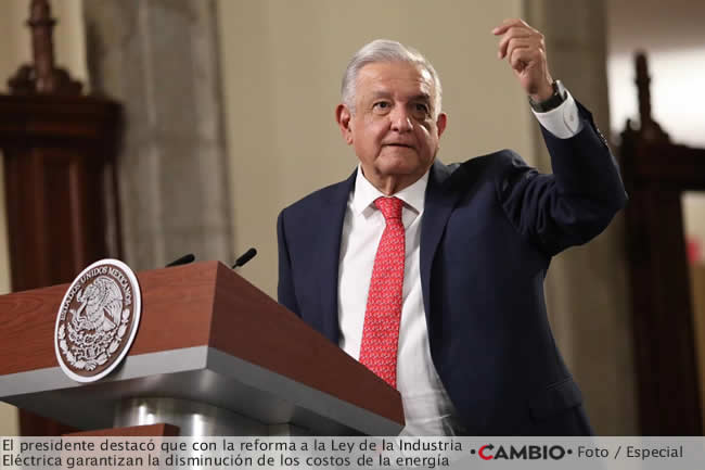 amlo felicita nacho mier trabajo reforma electrica