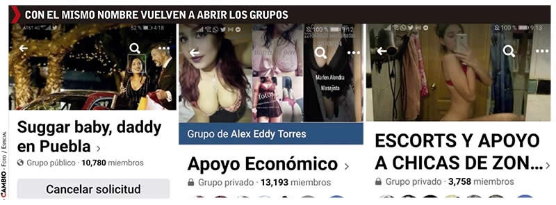 grupos prostitucion facebook