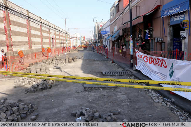 Clausura de las obras del zocalo