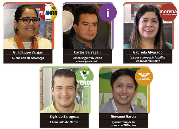 candidatos alcaldia xicotepec