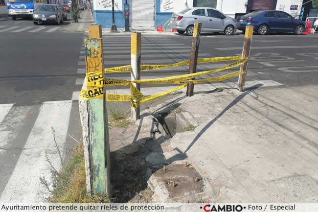 ciclovia de la muerte rieles