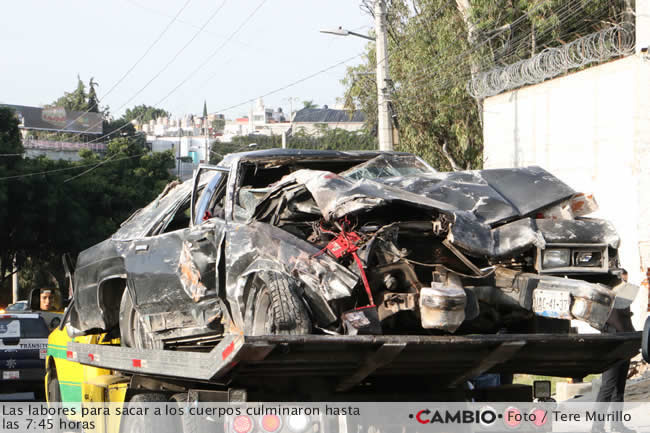 choque curva muerte labores rescate