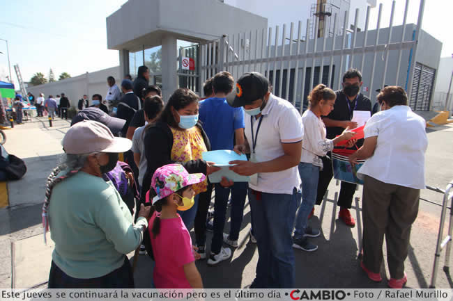 baja afluencia vacunacion puebla capital continua jueves