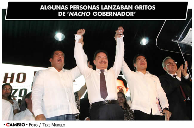 cuarto informe legislador ignacio mier puebla gritos gobernador