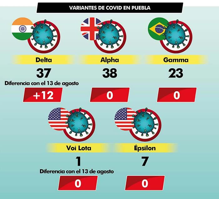 variantes covid puebla