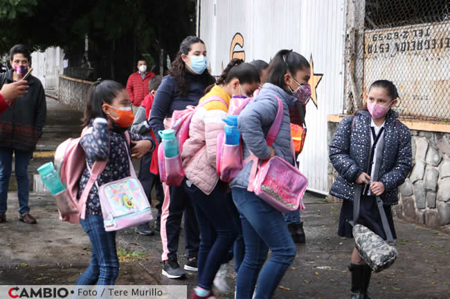 regreso clases presenciales alumnos puebla