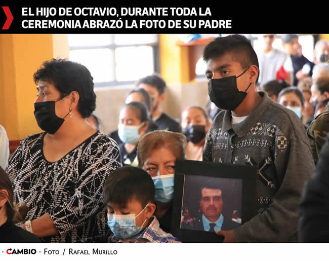 despedida asesinados san francisco totimehuacan hijo octavio
