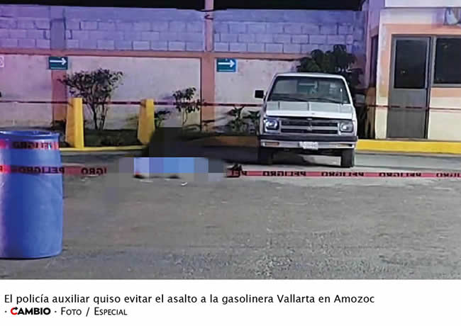 cinco asesinados interior estado puebla gasolinera vallarta amozoc