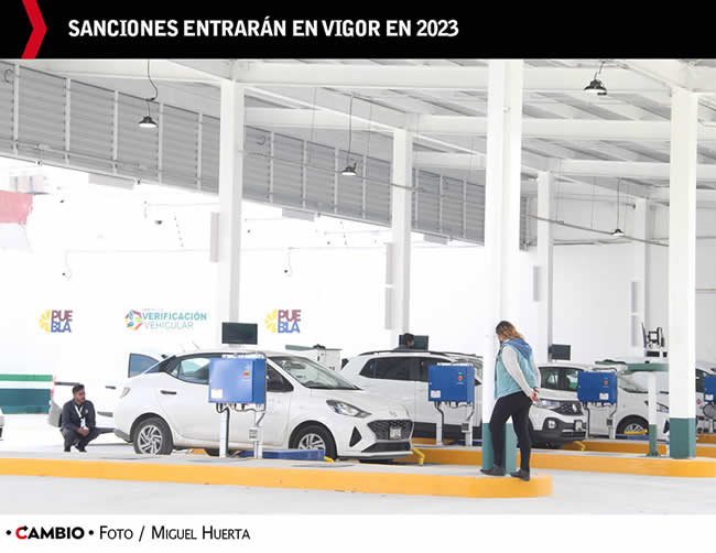 multas falta verificacion vehicular puebla sanciones 2023