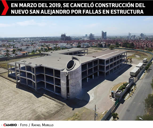 edificio cima elefante blanco nuevo san alejandro hospital cancelacion