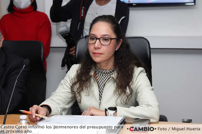 reasignacion presupuesto puebla 2023 maria teresa castro corro