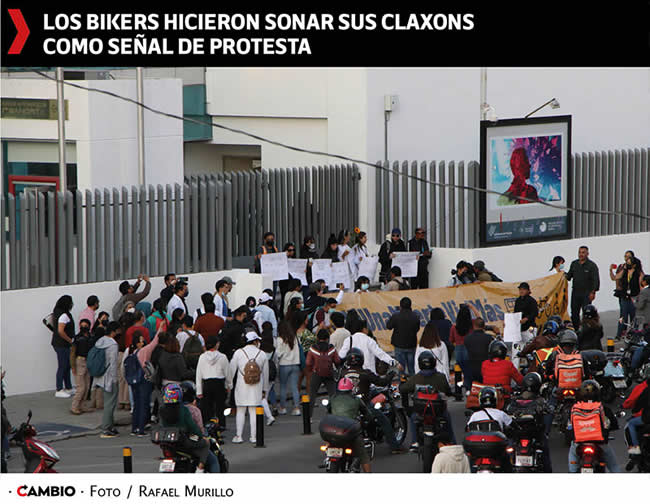 manifestacion justicia asesinato thais ronquillo bikers