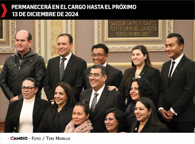 congreso local eleccion sergio salomon cespedes gobernador puebla duracion