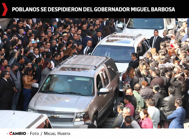 feretro miguel barbosa huerta poblanos lo despiden