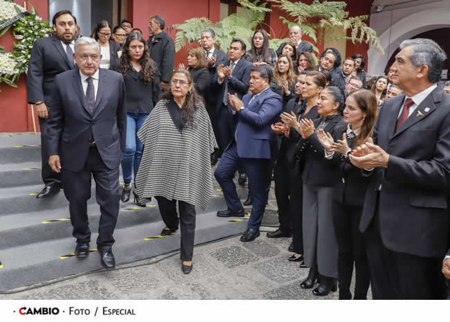 ultima gira gobernador miguel barbosa homenajes amlo familia