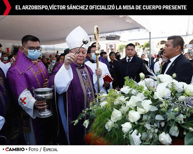 despedida entierro miguel barbosa tehuacan arzobispo