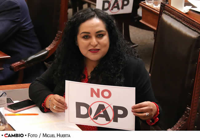 diputados en contra aprobacion dap angelica cervantes