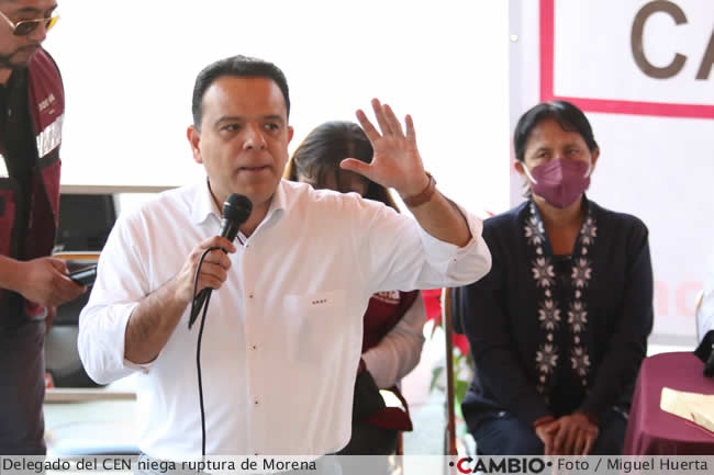 reunion morena niega ruptura