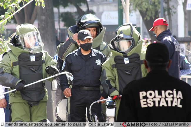 entrega equipamiento fuerzas seguridad municipal