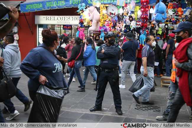 ambulantes centro historico comerciantes