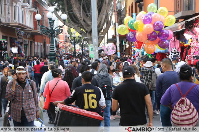 ambulantes centro historico puebla