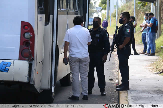 asalto transporte publico