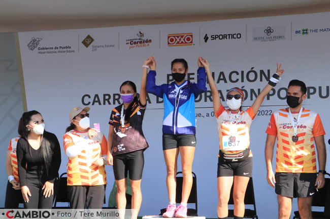 carrera corazon por puebla premiacion