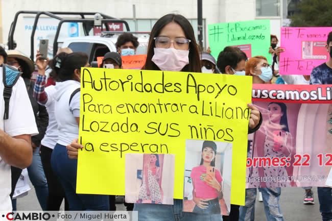 marcha desaparicion liliana lozada apoyo