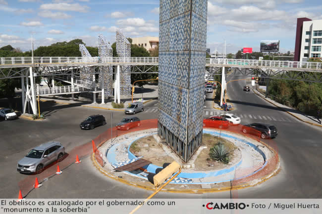 desmantelamiento obelisco ciclovia hermanos serdan soberbia