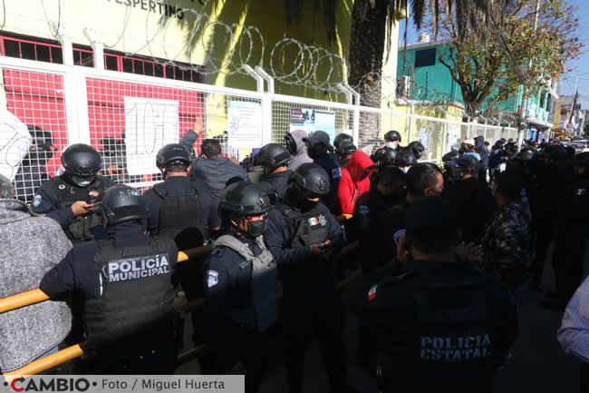 conflictos elecciones juntas auxiliares fuerzas armadas