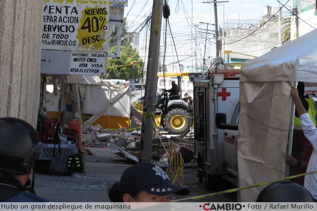 explosion edificio 2 pte diagonal defensores republica maquinaria