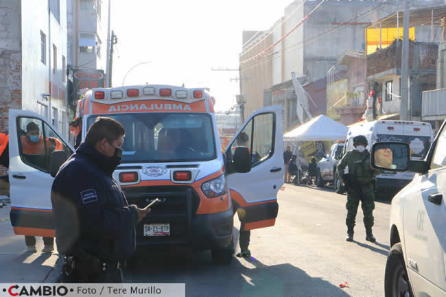 terminan labores rescate explosion edificio ambulancia