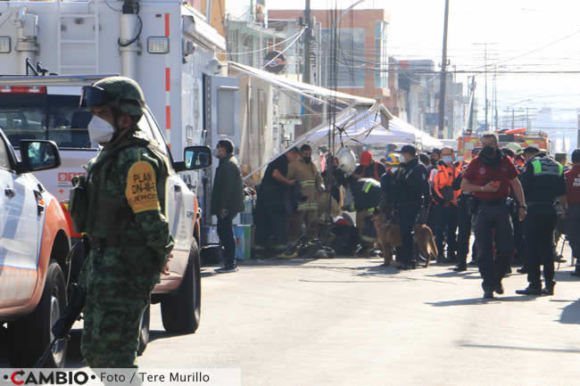 terminan labores rescate explosion edificio militares