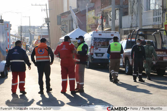 terminan labores rescate explosion edificio