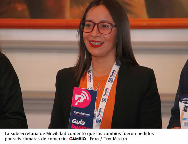 subsecretaria movilidad cambios costo parquimetros