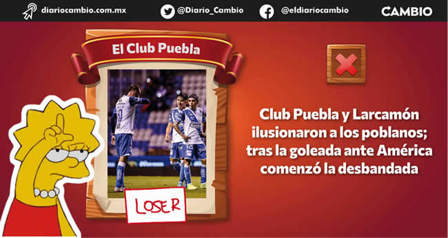 personajes mas losers puebla 2022 club puebla