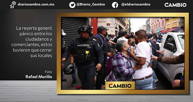 fotos diario cambio sucesos 2022 policias vs ambulantes