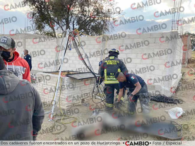 cadaveres encontrados pozo huejotzingo