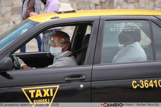 programa taxis apoyo personal medico negocio arechiga