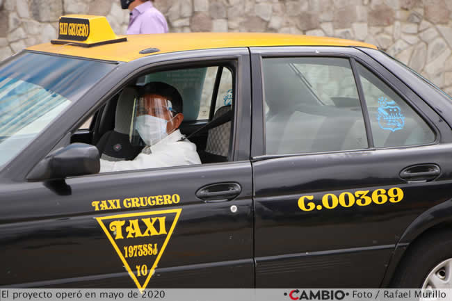 programa taxis apoyo personal medico negocio