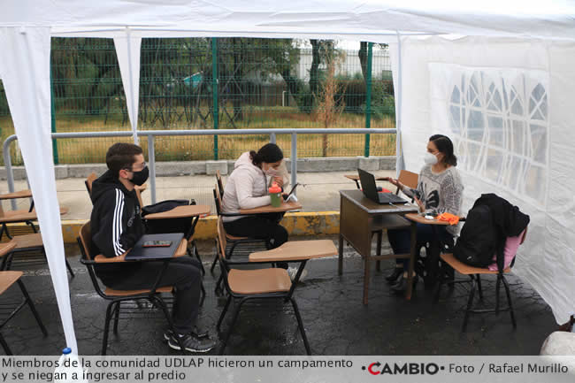 udlap miembros comunidad estudiantil campamento clases