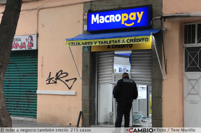 incidencia delictiva robo negocios